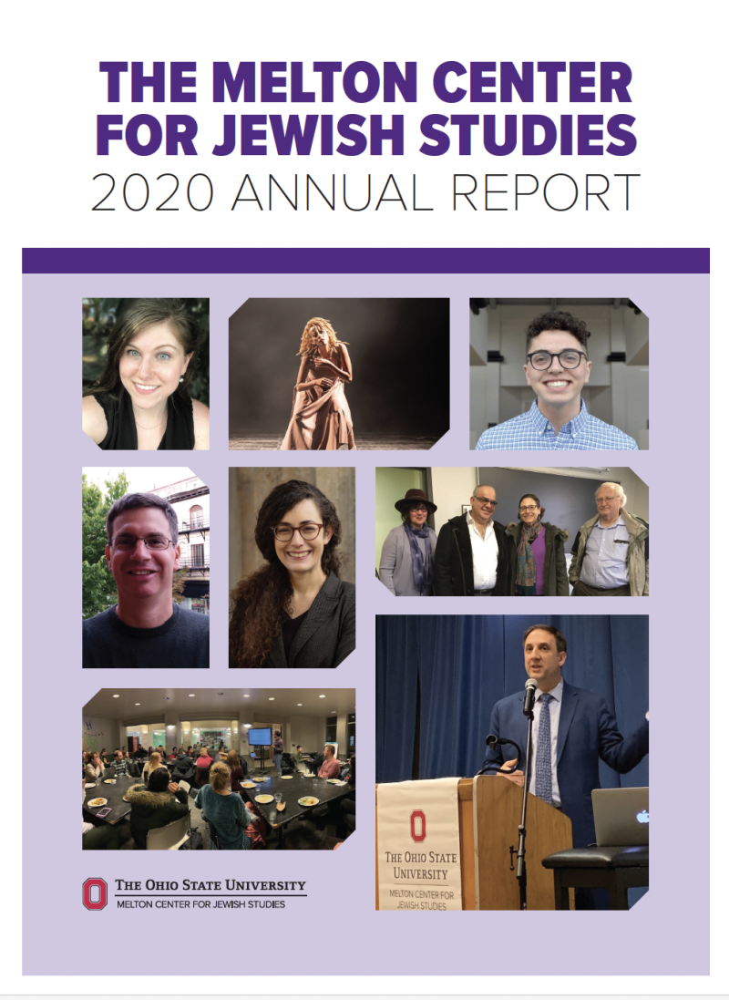 front cover of the 2020 annual report