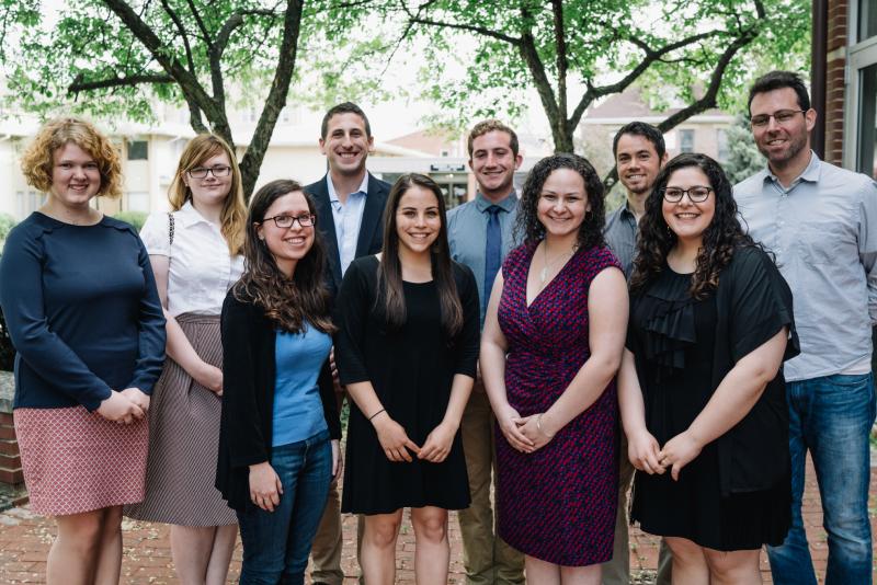 group of 2016 scholarship winners
