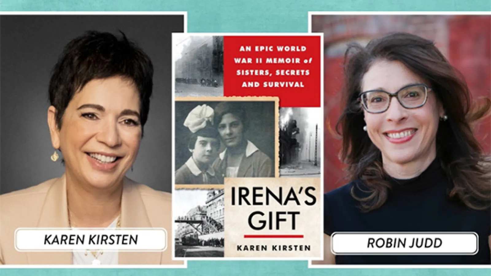 Karen Kirsten and Robin Judd