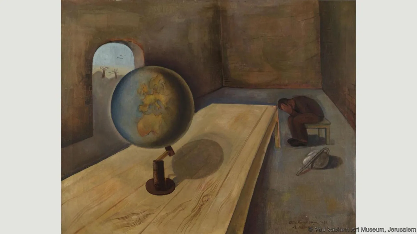The Refugee, Felix Nussbaum
