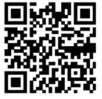 QR code to register for the webinar