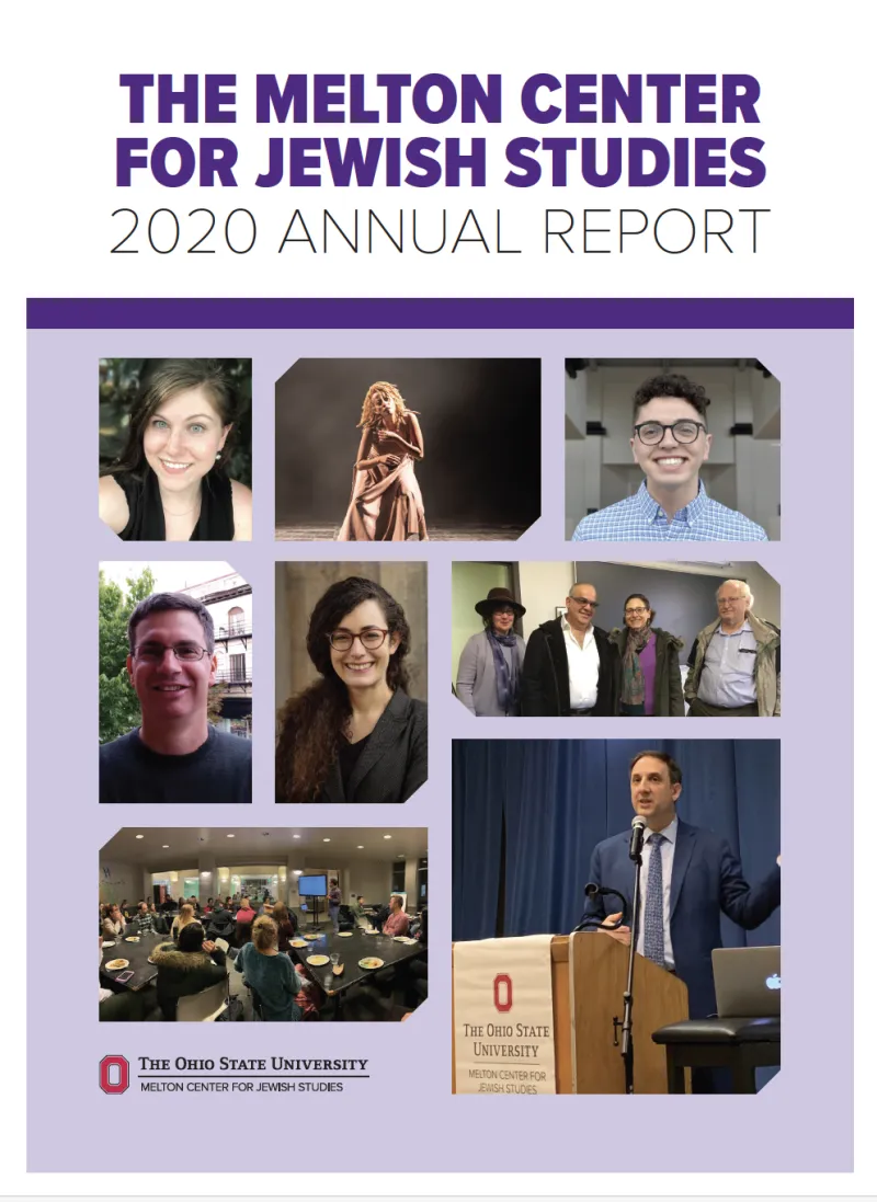 front cover of the 2020 annual report