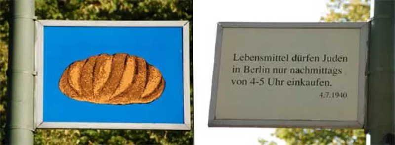 one of the signs in Berlin